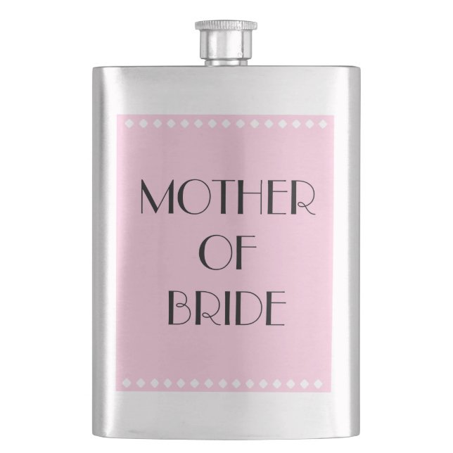 Petaca Matraz clásico de la madre de la novia (Anverso)