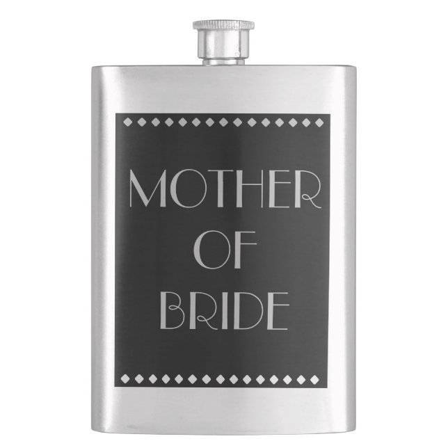 Petaca Matraz clásico de la madre de la novia (Anverso)