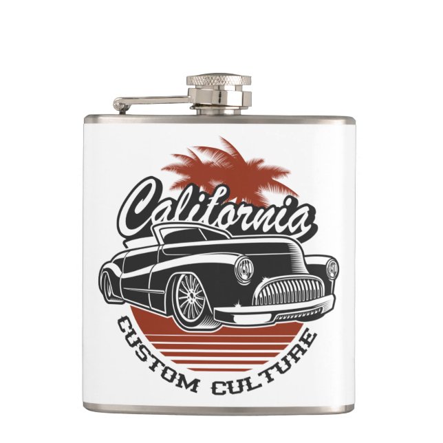 Petaca Matraz de acero inoxidable de rod caliente (Anverso)