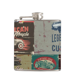 Petaca Matraz de acero inoxidable de rod caliente