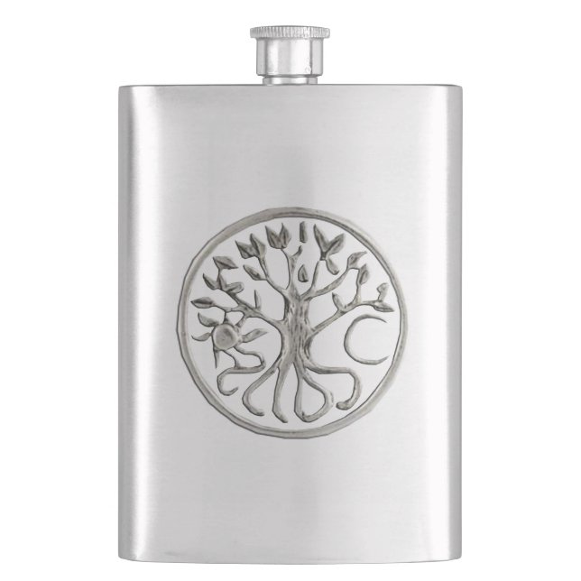 Petaca Matraz De Árbol De Vida (Anverso)
