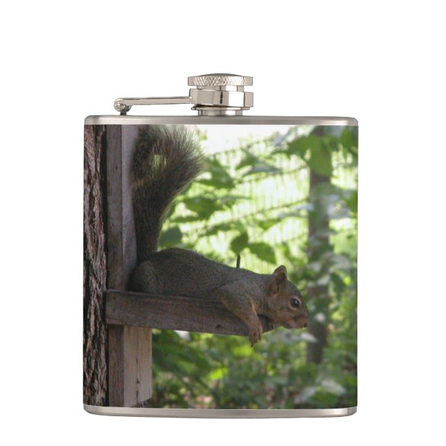 Petaca Matraz de ardilla (Anverso)