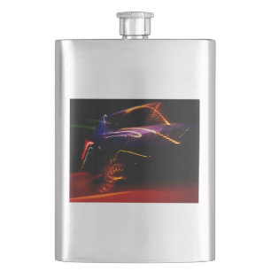 Petaca matraz de baile de coche morado