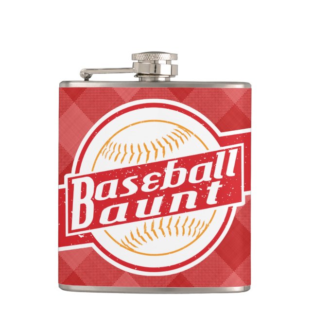 Petaca Matraz de cadera de acero inoxidable de la tía de  (Anverso)