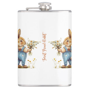 Petaca Matraz de Conejo Forestal - Un compañero de bosque