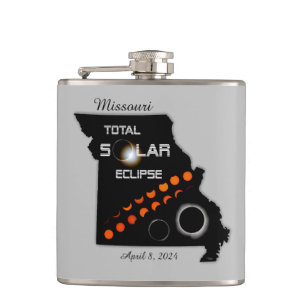 Petaca Matraz de eclipse solar de Missouri