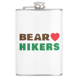 Petaca Matraz de excursión de amor de oso