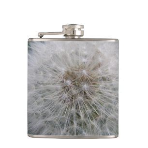 Petaca Matraz de flor de Dandelion de semillas