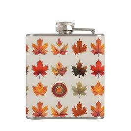 Petaca Matraz de hoja de arce
