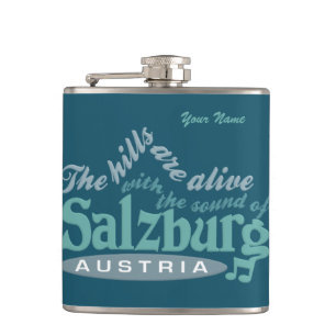 Petaca Matraz de monograma personalizado de Salzburgo