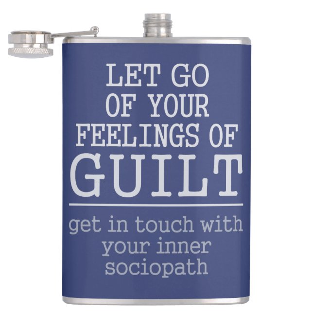 Petaca Matraz de nombre personalizado de Autoconocimiento (Abierto)