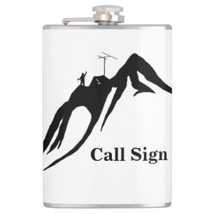 Petaca Matraz de operador de radio de alta altitud