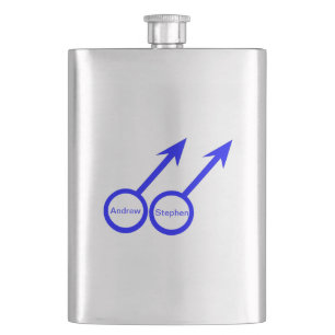 Petaca Matraz de Personalizable de Gay Lovers