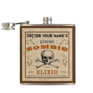 Petaca Matraz de Personalizable Zombie Elixir