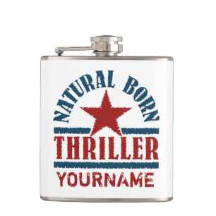Petaca Matraz de personalizado natural de Thriller