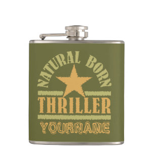Petaca Matraz de personalizado natural de Thriller