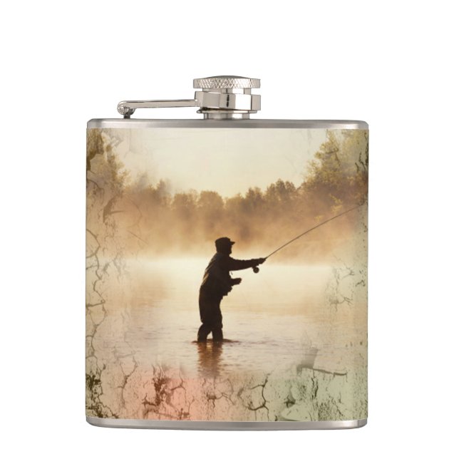 Petaca Matraz de pesca despegado (Anverso)