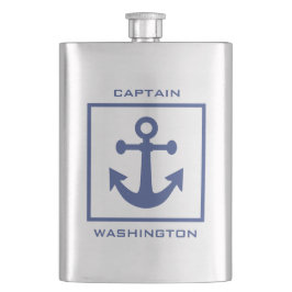 Petaca Matraz de texto del personalizado de anclaje náuti