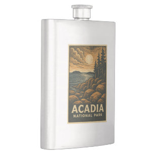 Petaca Matraz del Parque Nacional de Acadia