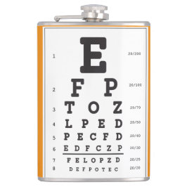 Petaca Matraz envuelto de vinílico de gráfico ocular