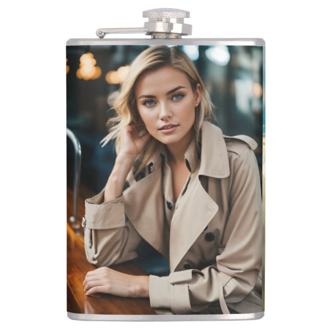 Petaca Matraz envuelto de vinilo (Anverso)