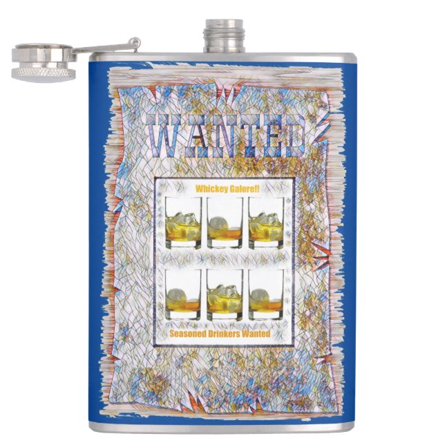 Petaca Matraz envuelto de vinilo (Abierto)