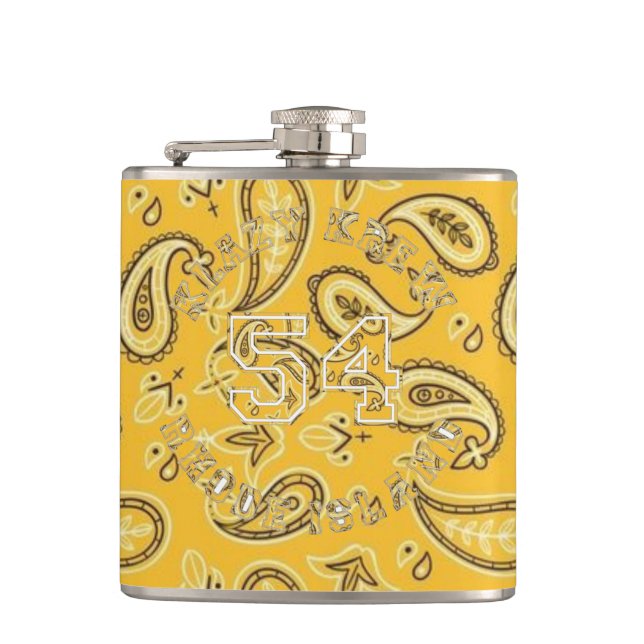 Petaca Matraz envuelto de vinilo (Anverso)