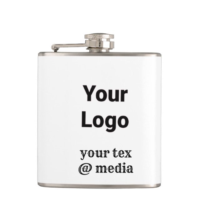 Petaca Matraz envuelto de vinilo (Anverso)