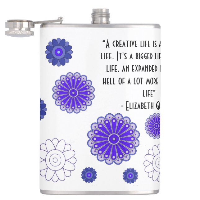 Petaca Matraz envuelto de vinilo (Abierto)