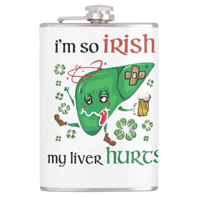 Petaca Matraz envuelto de vinilo (Anverso)