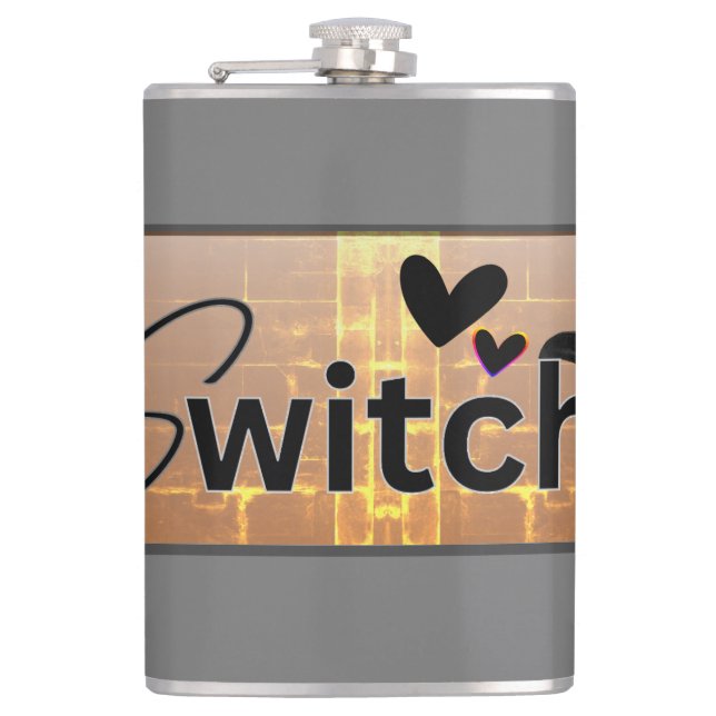 Petaca Matraz envuelto de vinilo (Anverso)