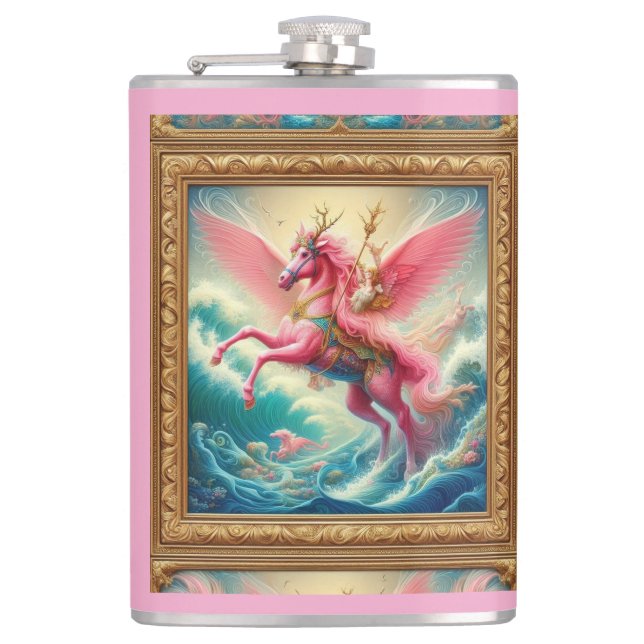 Petaca Matraz envuelto de vinilo (Anverso)