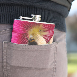 Petaca Matraz envuelto de vinilo Abeja de bumble de holly