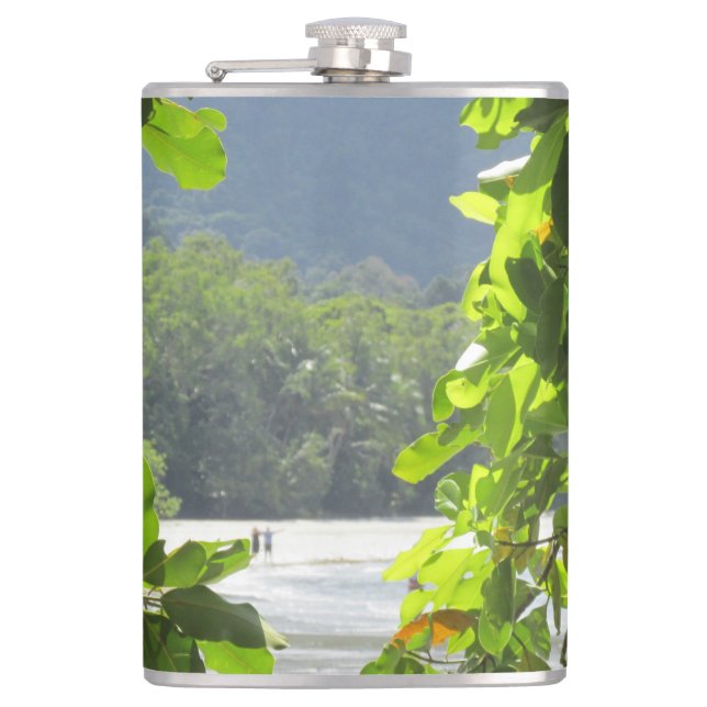 Petaca Matraz envuelto de vinilo de tribulación de Cabo (Anverso)