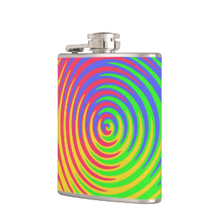 Petaca Matraz espiral del arcoiris