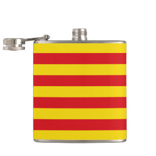 Petaca Matraz patriótico con bandera de Cataluña