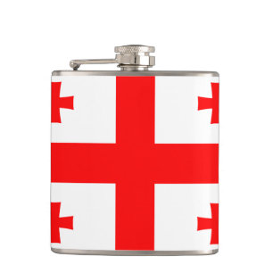 Petaca Matraz patriótico con bandera de Georgia