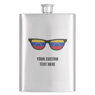 Petaca Matraz personalizado de los tonos venezolanos