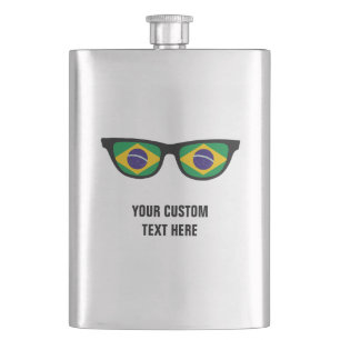 Petaca Matraz personalizado de Shades brasileño