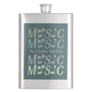 Petaca Matraz personalizado MUSICAL