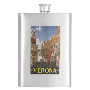 Petaca Matraz vintage Verona Italy