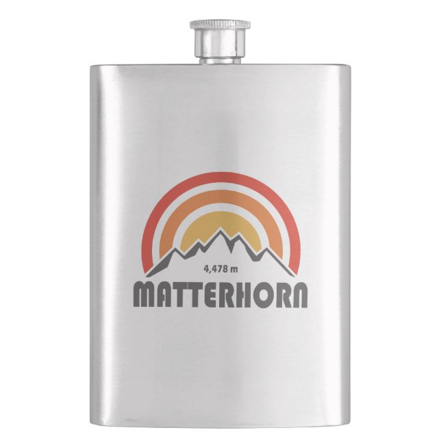 Petaca Matterhorn (Anverso)