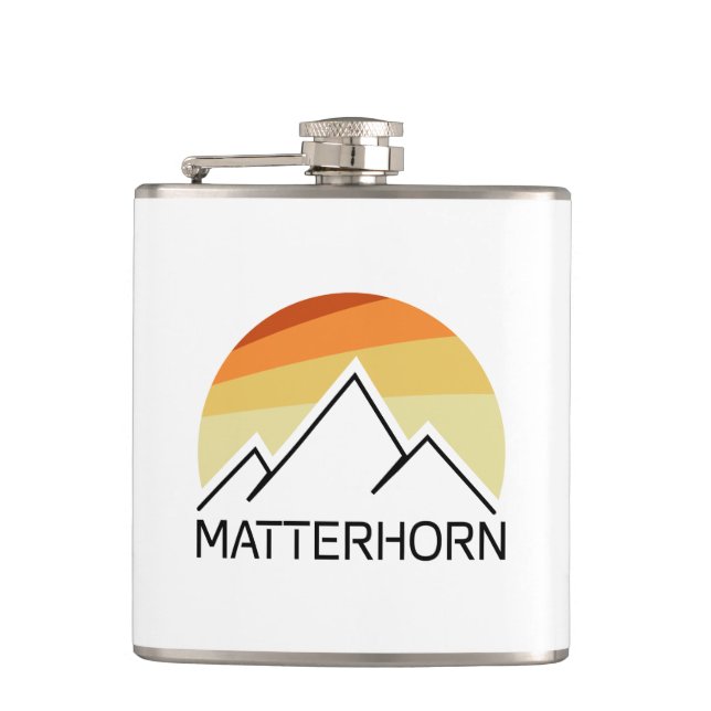Petaca Matterhorn Suiza Italia Retro (Anverso)