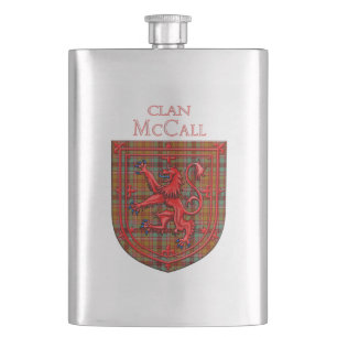 Petaca McCall Tartan Scottish Plaid Lion Rampant