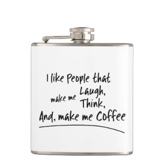 Petaca Me gusta la gente que me hace café...