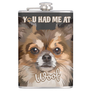 Petaca Me Tenías En Woof   Perros Pomerania