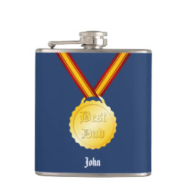 Petaca Medalla al Mejor Papá Día del Padre