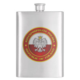 Petaca Medallón polaco