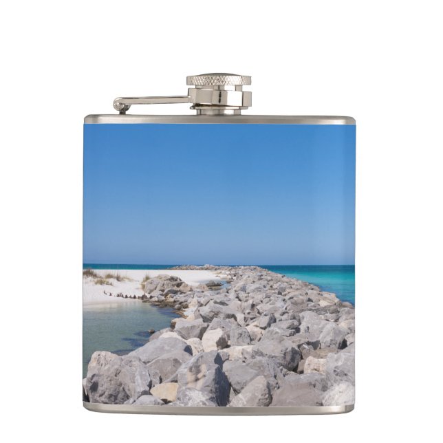 Petaca Medio De Shell Island Jetty Flask (Anverso)