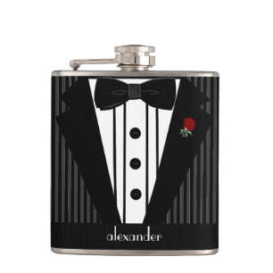 Petaca Mejor Boda de hombre personalizado
